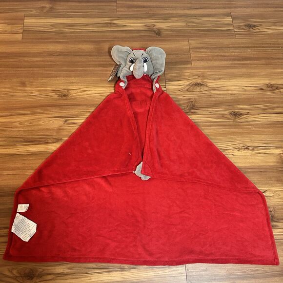 Other - Alabama Crimson Tide Elephant Hooded Blanket ComfyCritters Plush Throw